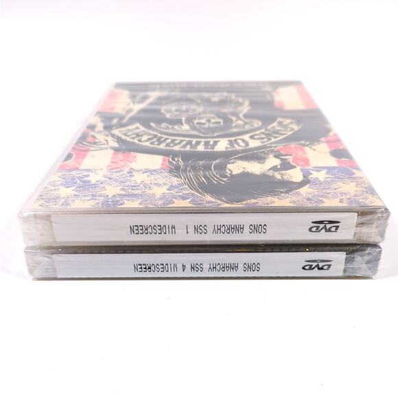 Sons of Anarchy TV Series DVD Lot Season One 1 Four 4 Brand New Sealed - Picture 3 of 3